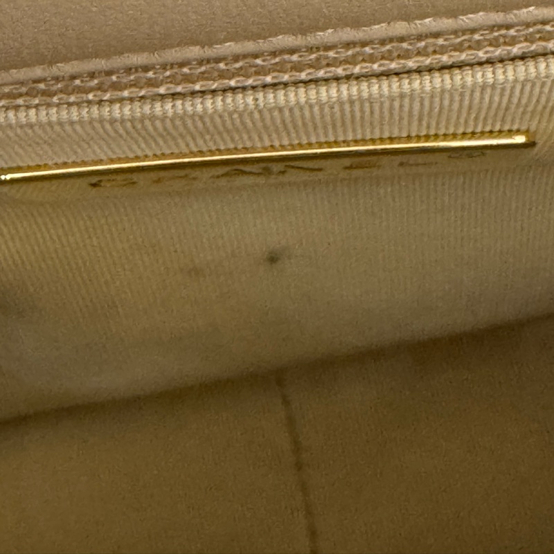 Chanel奶茶色19 銀扣26cm-13