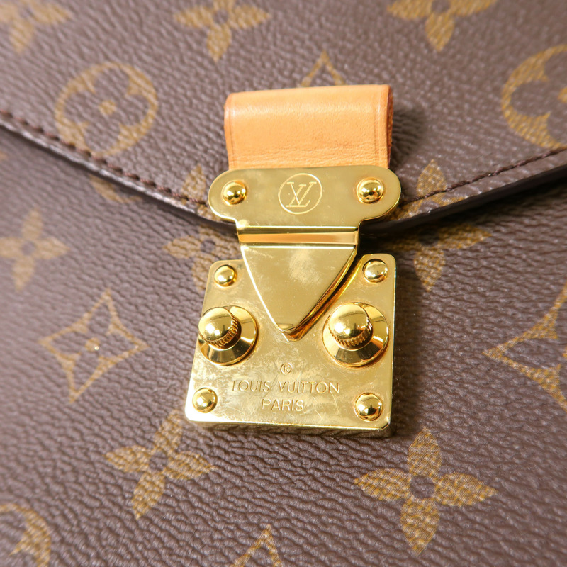 LOUIS VUITTON Monogram Pochette Metis MM金扣手挽肩背兩用袋-12