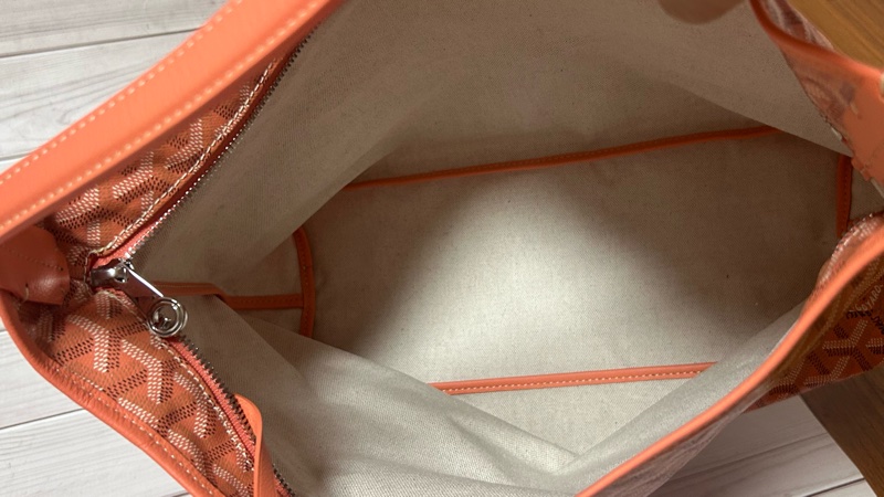 Goyard hobo 戈雅 限定色珊瑚粉hobo單肩包-17