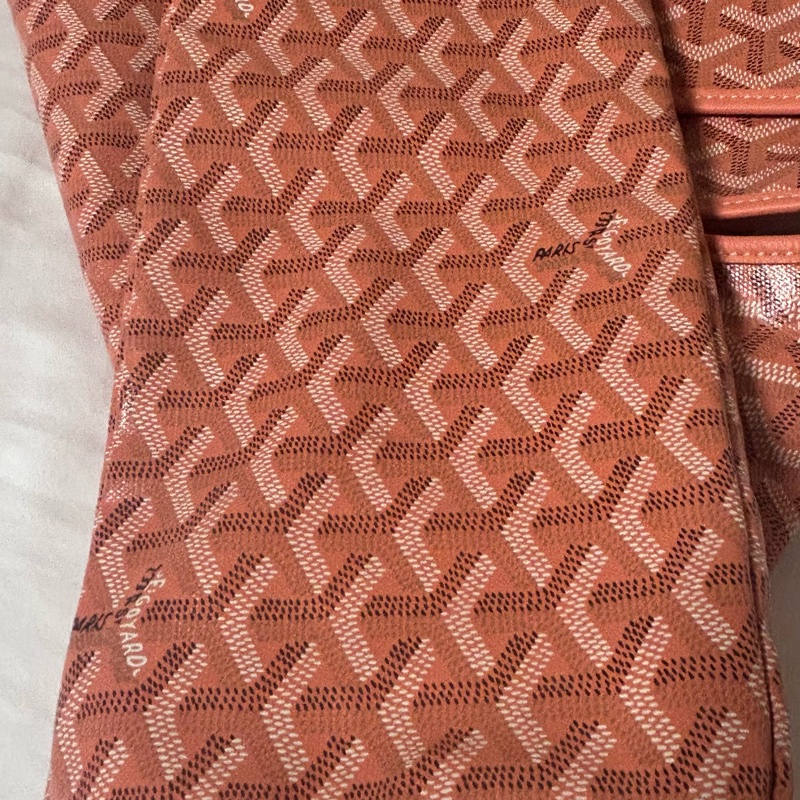 Goyard hobo 戈雅 限定色珊瑚粉hobo單肩包-16