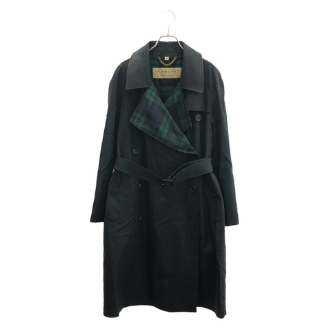 BURBERRY 外套 風衣 棉質 綠色 二手 女款