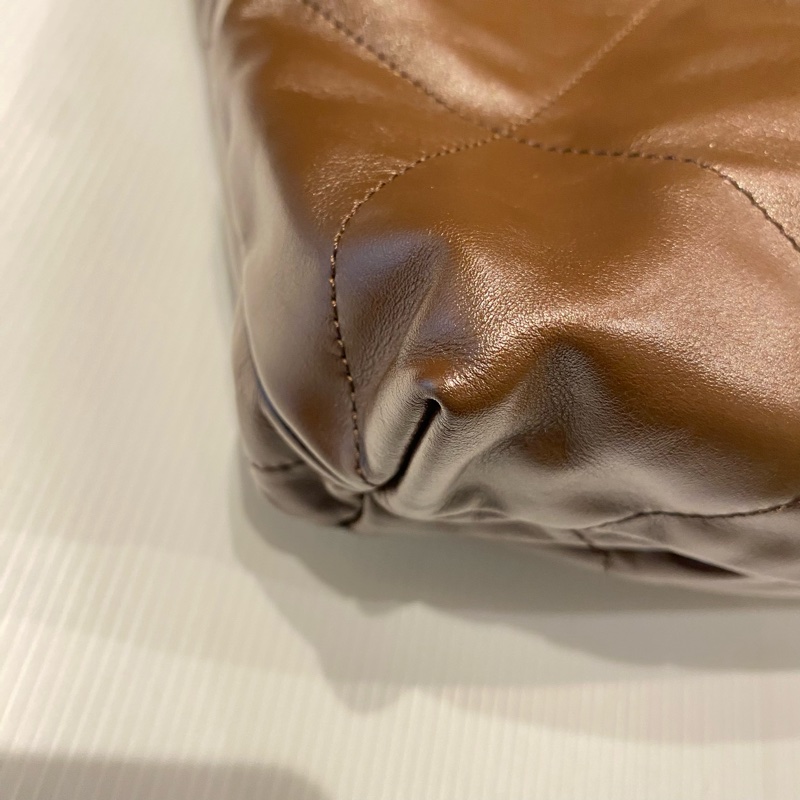 CHANEL 22bag垃圾袋 巧克力色-6