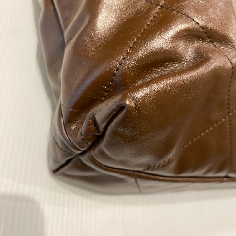 CHANEL 22bag垃圾袋 巧克力色-8