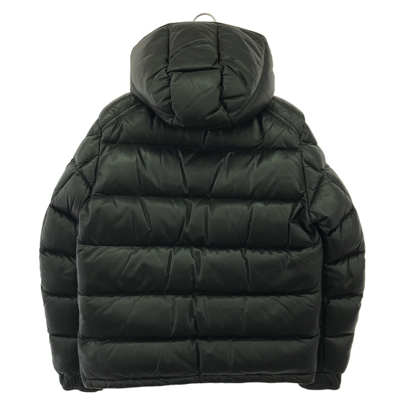 MONCLER 羽絨外套 羽絨外套 皮革 黑色 二手 男款-1