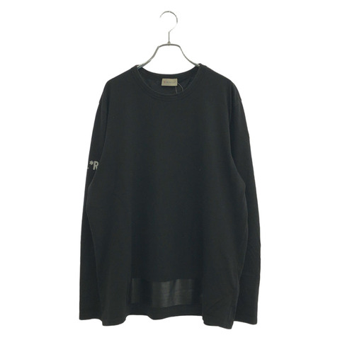 MONCLER Ron T 長袖T卹 E20918002950 棉質 黑色 二手 男款