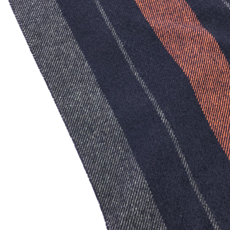 愛馬仕羊毛針織披肩大衣，海軍藍，二手女款-7