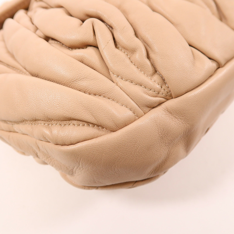 Miu Miu 【激減優惠】羊皮皮革Coffer Bag金扣手挽肩背兩用袋-10