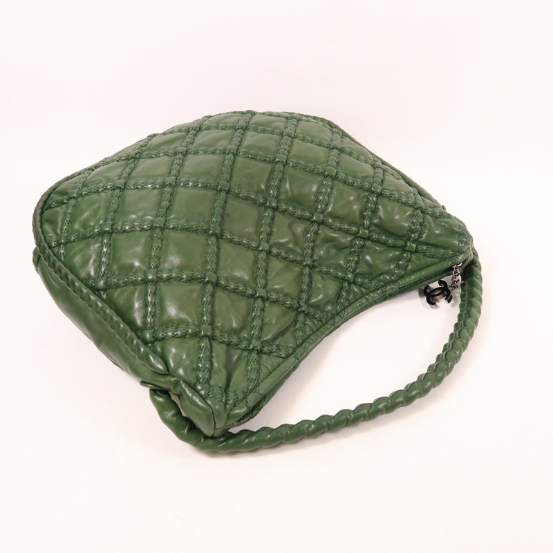 CHANEL 羊皮皮革Shoulder Bag肩背袋-7
