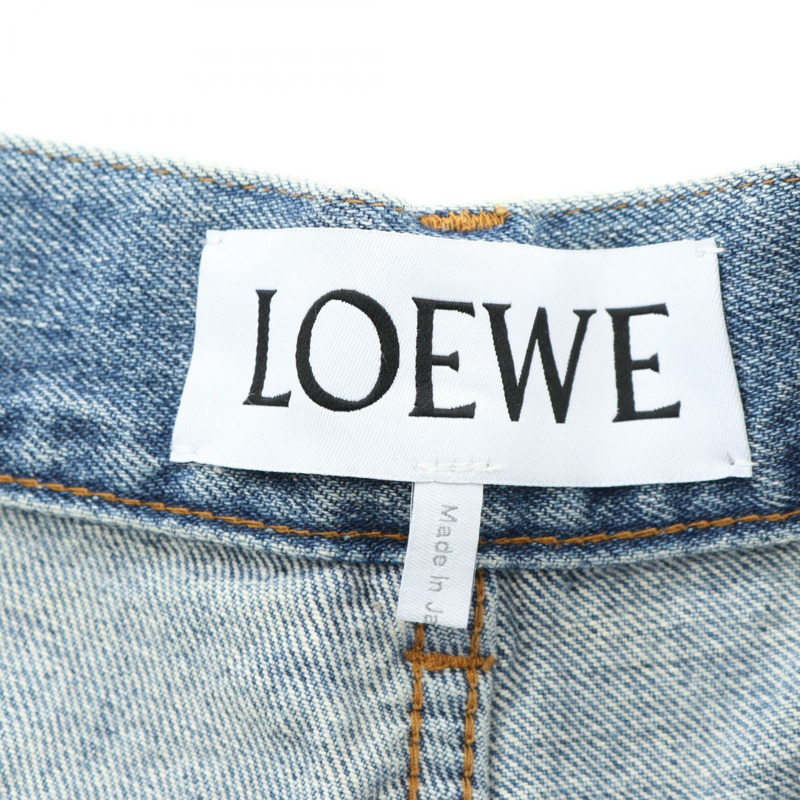 LOEWE 直筒牛仔褲 牛仔褲 #52 H526Y11W18557052 棉 藍色 新品-2