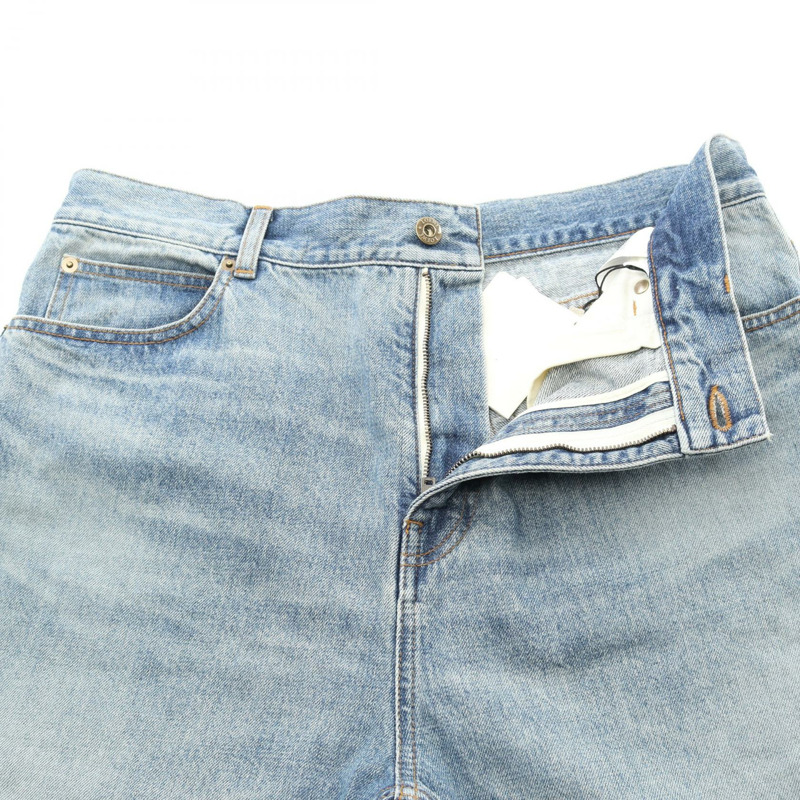 LOEWE 直筒牛仔褲 牛仔褲 #52 H526Y11W18557052 棉 藍色 新品-5