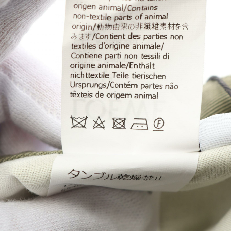 LOEWE 女士長褲 S540Y04XHI4430F36 純棉 綠色 #36 新款-4