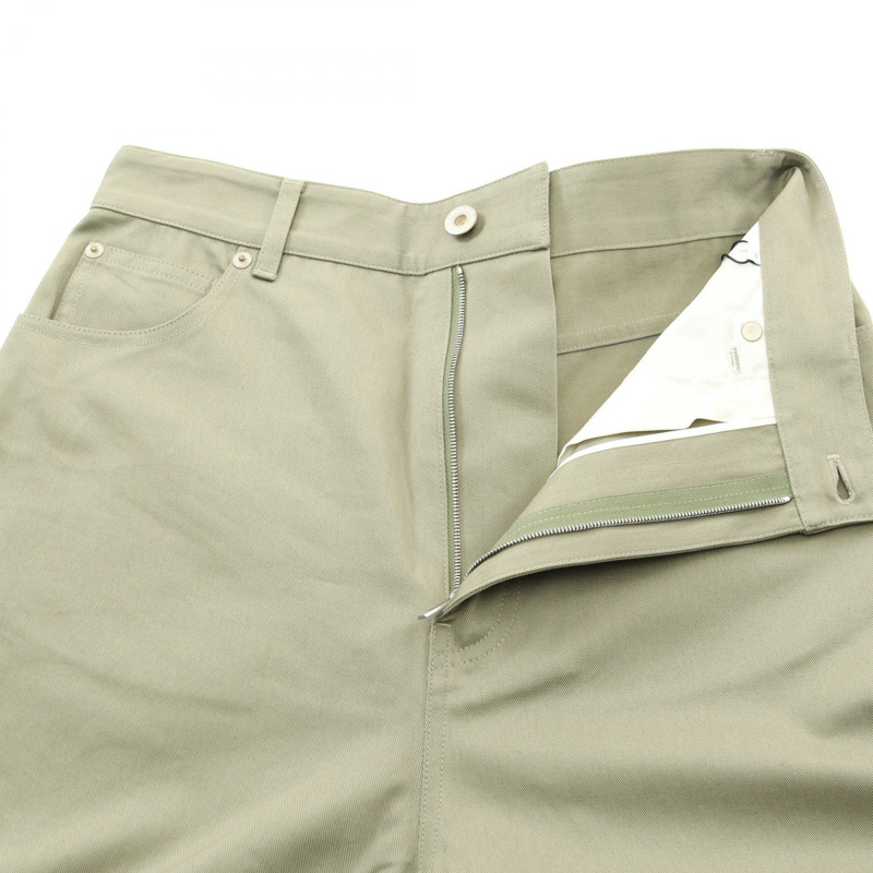 LOEWE 女士長褲 S540Y04XHI4430F36 純棉 綠色 #36 新款-5