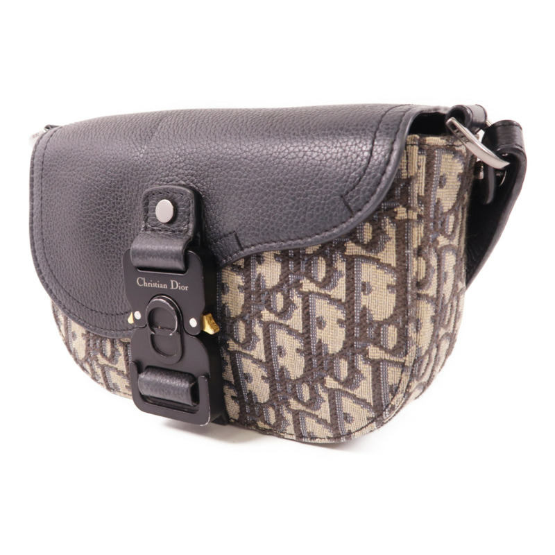Dior 帆布Mini Saddle Messenger Bag肩背袋-2