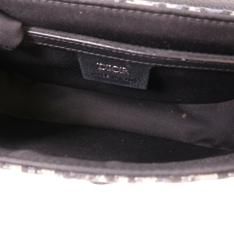 Dior 帆布Mini Saddle Messenger Bag肩背袋-5
