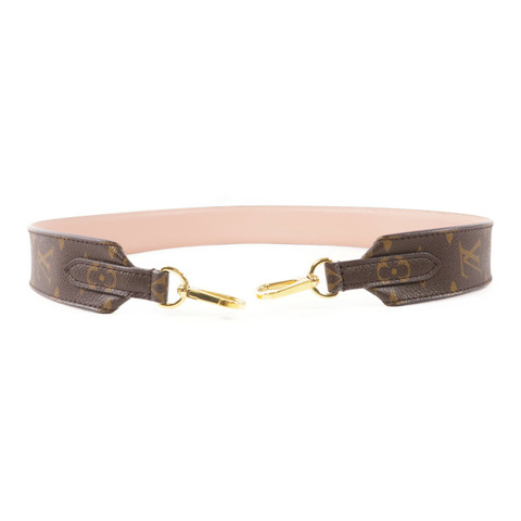 LOUIS VUITTON Monogram Strap金扣肩背帶