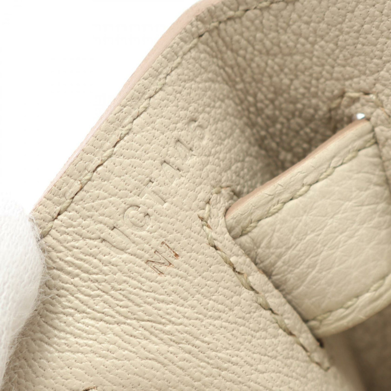 愛馬仕 Kelly 28 手提/肩背包，U 型內襯，Togo 皮革，Beton 色，二手，金色五金-4