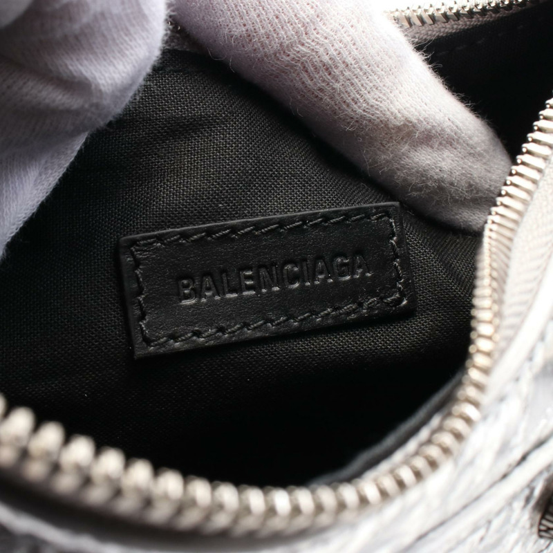 BALENCIAGA LE CAGOLE 單肩包 6713090GT3Y88122 皮革 全新 女款-3