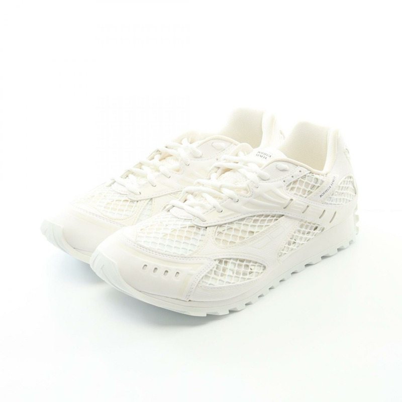 BOTTEGA VENETA Orbit 運動鞋 741357V2X40901341 織物白色全新男女通用-0