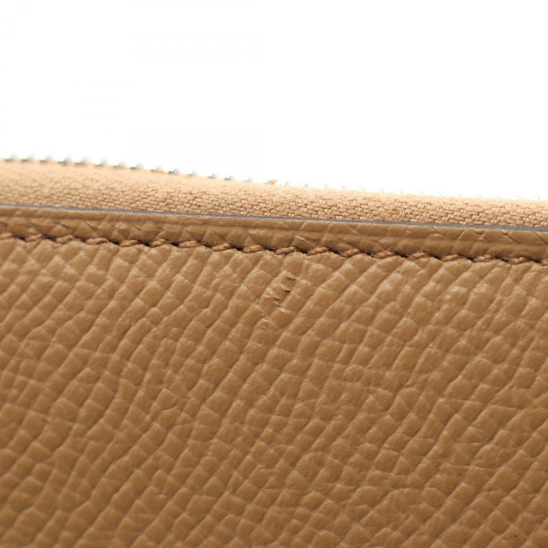 HERMES Azap 長版 SilkIn Around 長版皮夾 U Epsom 小牛皮 Chai 二手 SHW-7