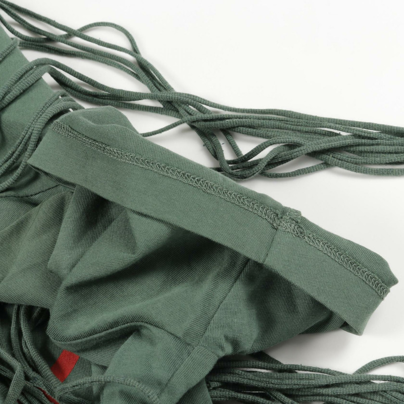 LOEWE Anagram T卹 H6199090PC 純棉 綠色 紅色 M碼 二手 男款-8