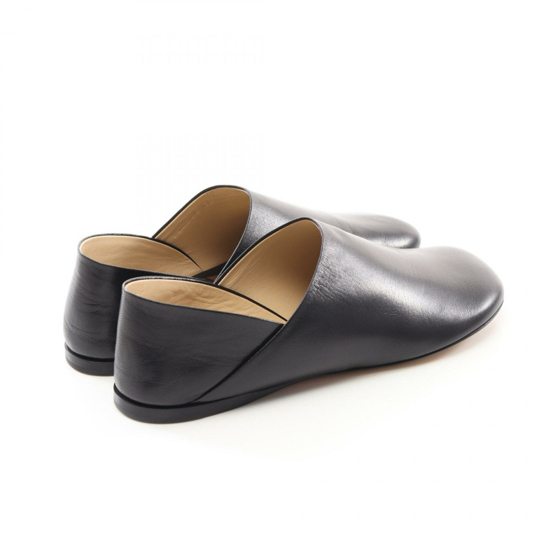 LOEWE Toy Slip-on L814466X22110036 皮革黑色 全新 女款-1