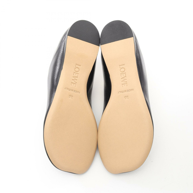 LOEWE Toy Slip-on L814466X22110036 皮革黑色 全新 女款-3