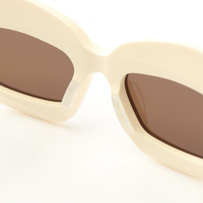 LOEWE 太陽眼鏡 LW4114IS49925E 塑膠米色 全新 女款-5