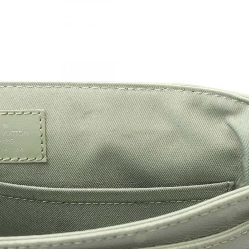 LOUIS VUITTON District PM NV3 Monogram Gradient 單肩包 M11593 PVC 塗層帆布皮革卡其色二手男款-6