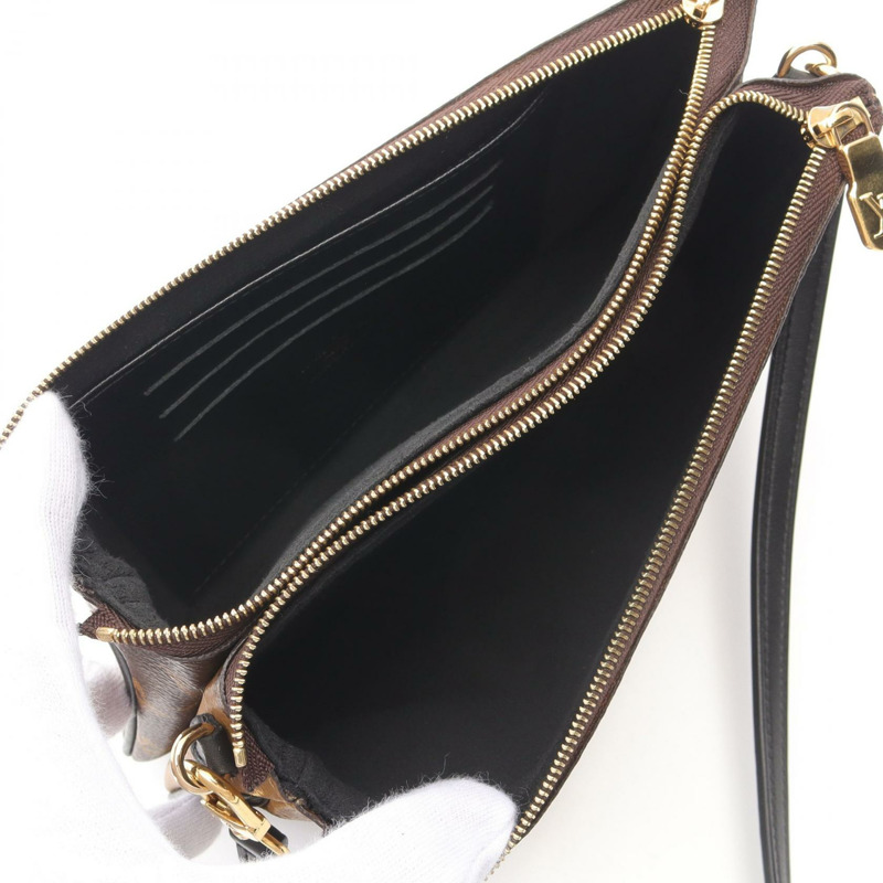 LOUIS VUITTON Pochette 雙拉鍊單肩斜背包 M69203 Monogram Giant-2