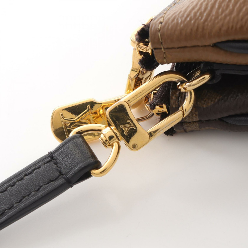 LOUIS VUITTON Pochette 雙拉鍊單肩斜背包 M69203 Monogram Giant-8