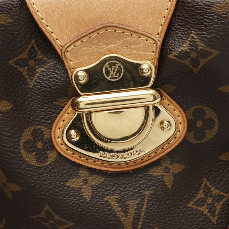 LOUIS VUITTON Stresa PM 單肩包 M51186 Monogram 皮革棕色二手 LV-6