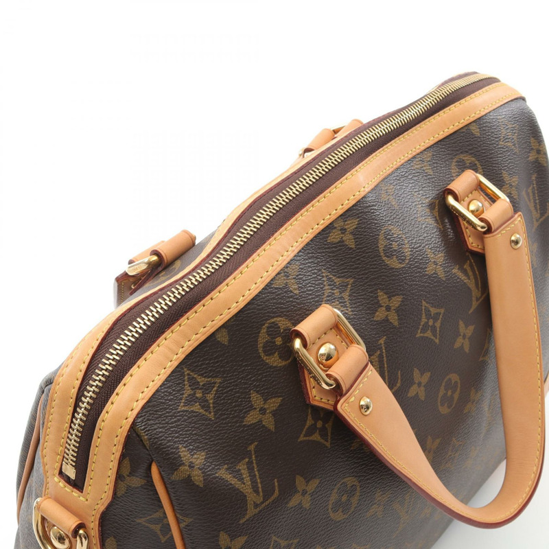 LOUIS VUITTON Retiro PM 手提單肩包 M40325 Monogram 皮革棕色二手-11