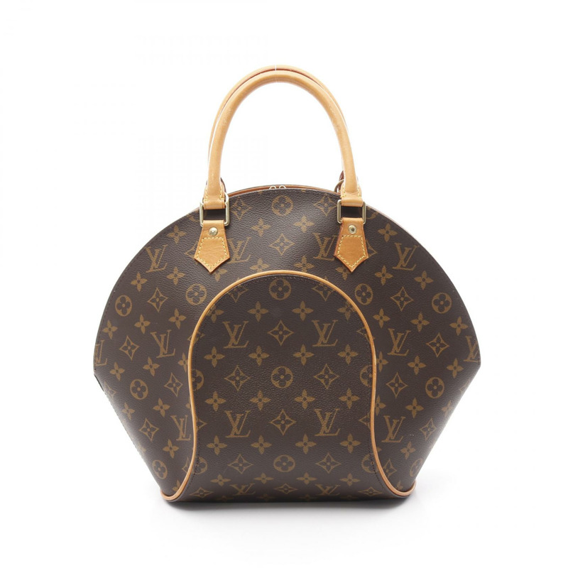 LOUIS VUITTON Ellipse MM 手提包 M51126 Monogram 皮革棕色二手-0