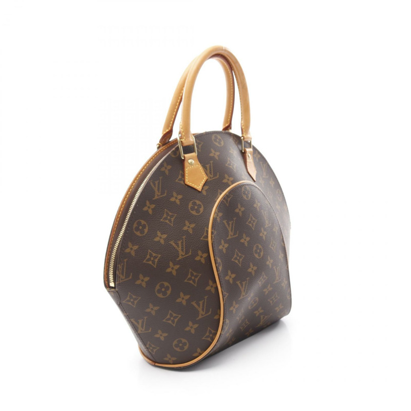 LOUIS VUITTON Ellipse MM 手提包 M51126 Monogram 皮革棕色二手-1