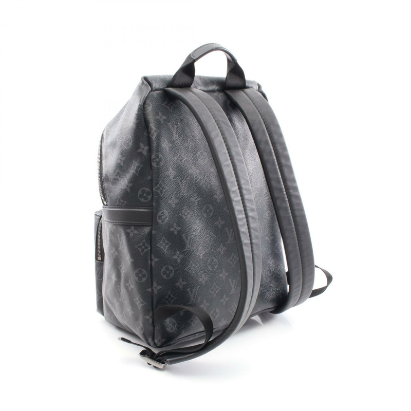 路易威登 Apollo 雙肩包 M43186 Monogram Eclipse 帆布 黑色 男款-1