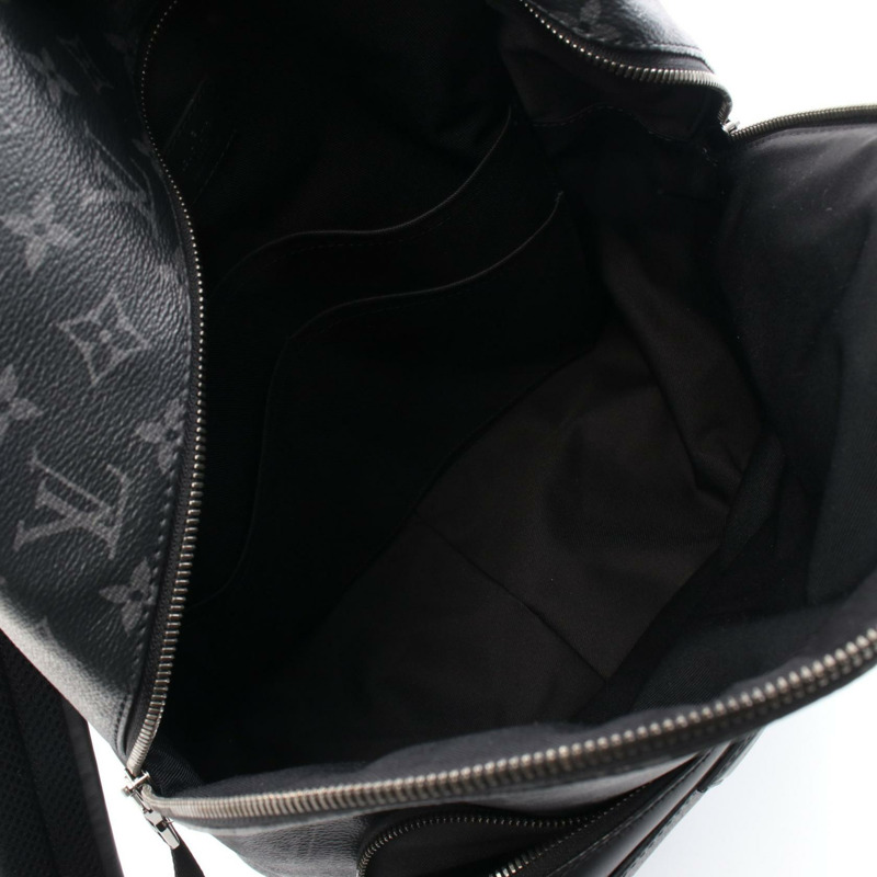 路易威登 Apollo 雙肩包 M43186 Monogram Eclipse 帆布 黑色 男款-2