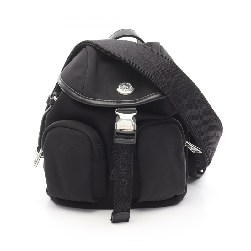 MONCLER MINI TRICK 單肩斜背包 5A00003M3873999 聚酯纖維 黑色-0