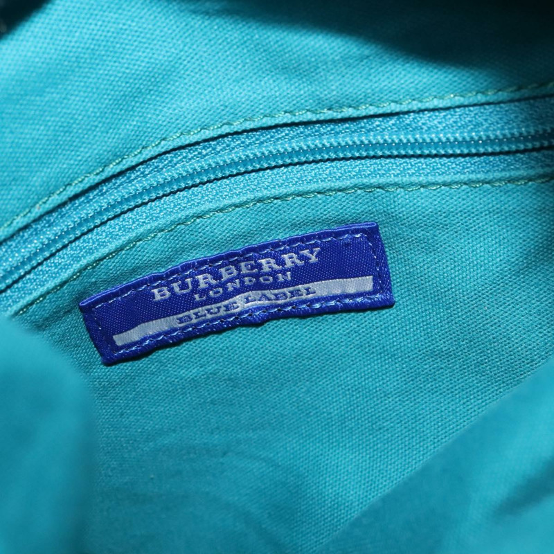 【日本直送】BURBERRY 藍標手提包 草編 2 款 藍金色 正品 120707-10