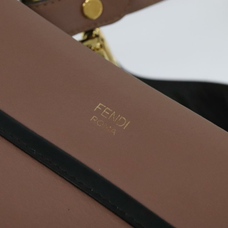 【日本直送】FENDI Runaway 小號手提包 皮革 2 款 粉紅金色 正品 bs25561-18