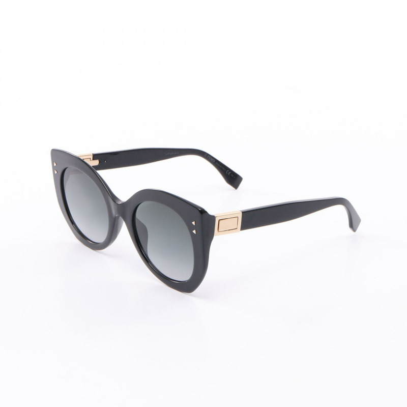 FENDI Peekaboo 太陽眼鏡 FF0265/S 塑膠黑色二手女款-1