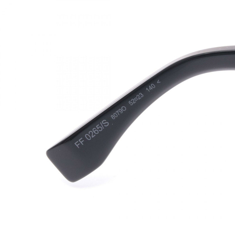 FENDI Peekaboo 太陽眼鏡 FF0265/S 塑膠黑色二手女款-4