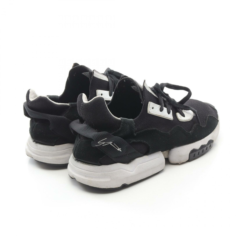 阿迪達斯 adidas × Y-3 運動鞋 EF2624 皮革 織物 黑色 白色 二手 男款-1