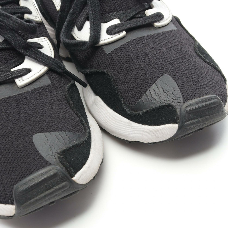 阿迪達斯 adidas × Y-3 運動鞋 EF2624 皮革 織物 黑色 白色 二手 男款-7