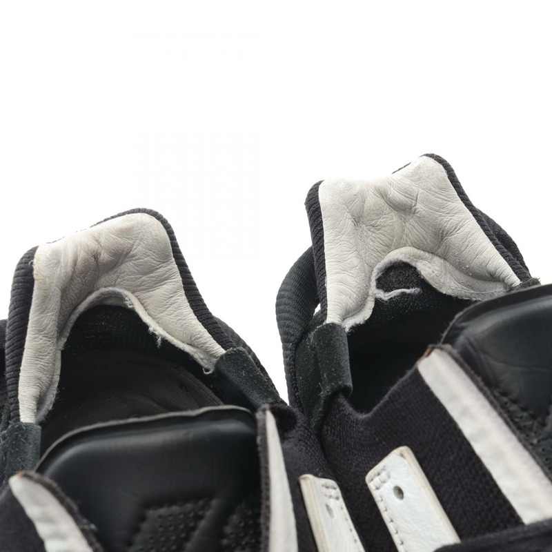 阿迪達斯 adidas × Y-3 運動鞋 EF2624 皮革 織物 黑色 白色 二手 男款-9