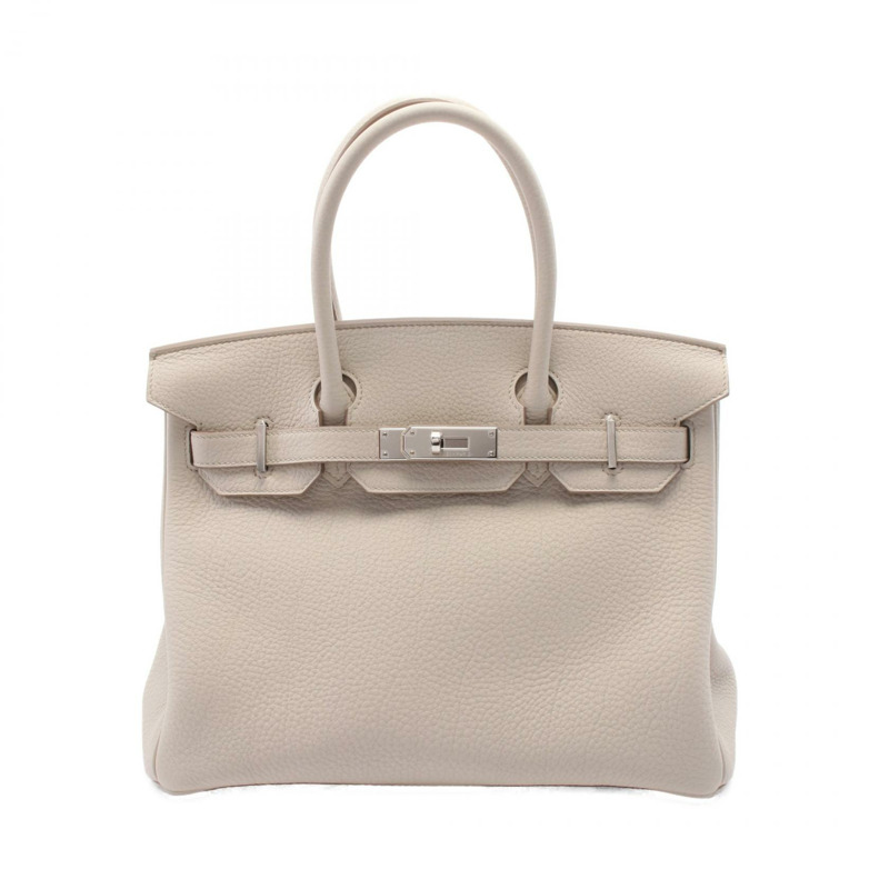 愛馬仕 Birkin 30 手提包 K Togo 皮革 米色 Beton SHW-0