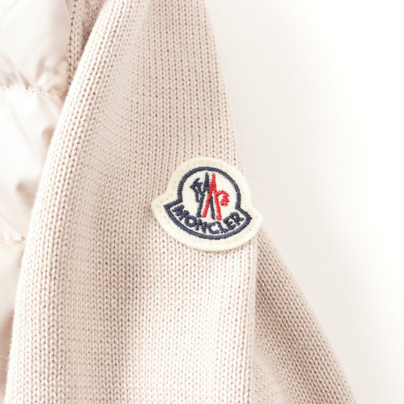 MONCLER 羽絨外套 9B00009 聚酯纖維/棉 粉紅色 二手 女款-4