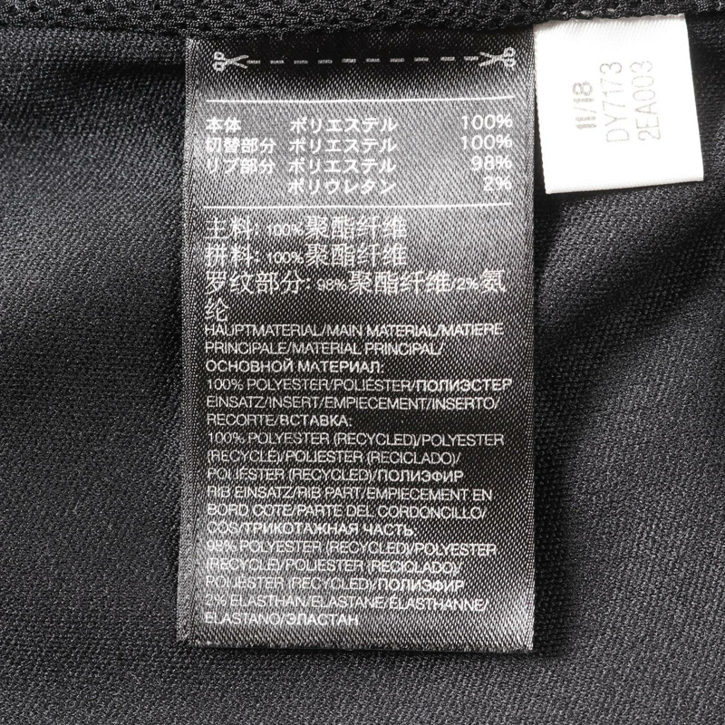 Y-3 Y-3 × 阿迪達斯球衣 聚酯纖維 黑色 二手 男款-3
