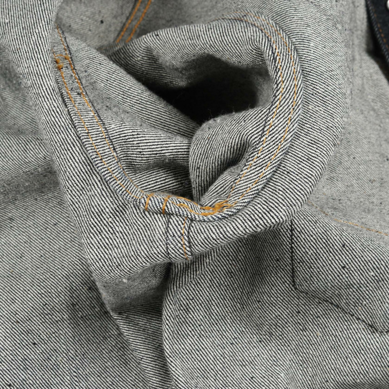 Christian Dior × sacai 牛仔夾克 #48 短版夾克 213D487AY507 棉 海軍藍 二手-6
