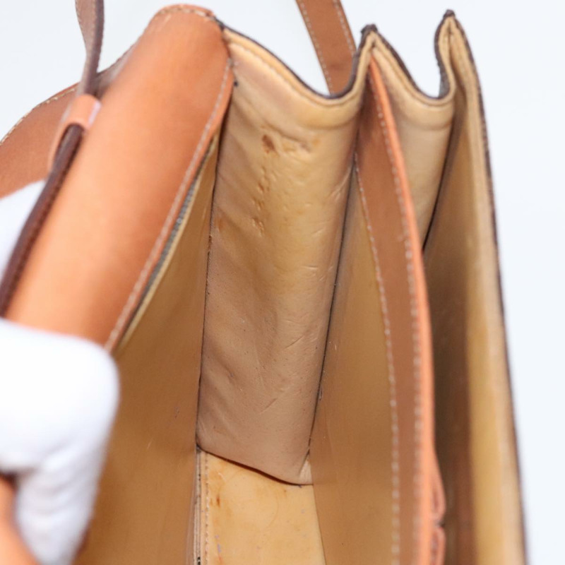 【日本直送】CELINE Macadam帆布肩背包 PVC皮革 棕色 金色 正品 ki4788-18