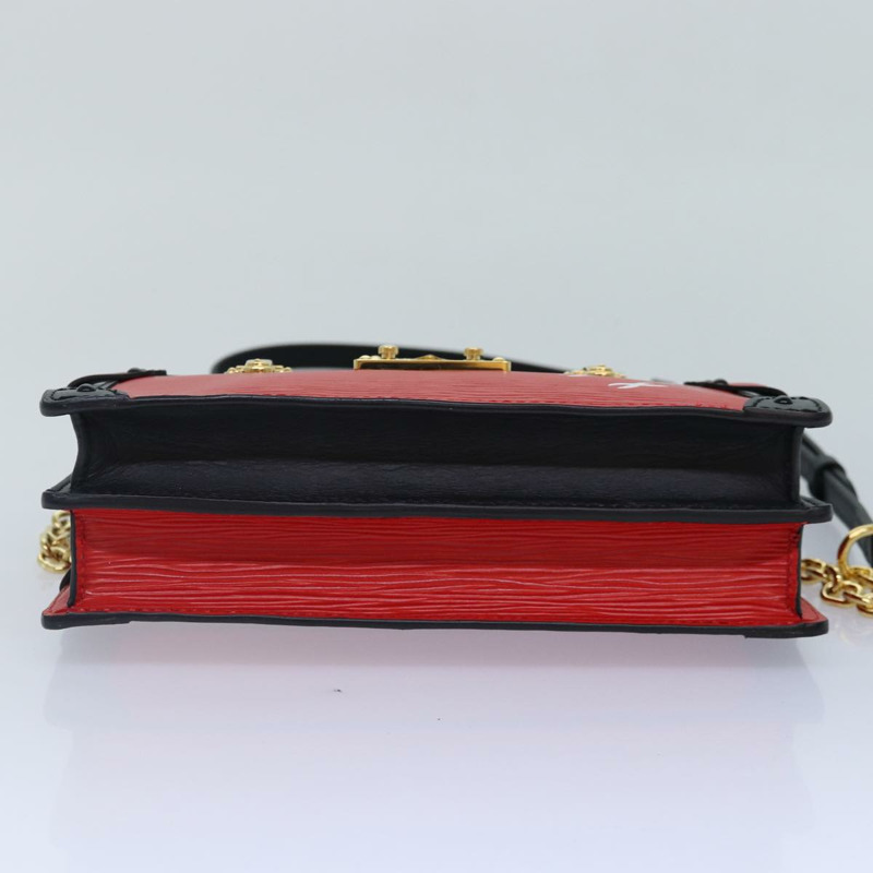 【日本直送】路易威登 Epi Trunk 手拿包單肩包紅黑 M51697 LV 授權 ar12517A-4